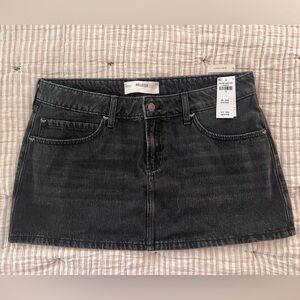 Hollister Black Jean Skort